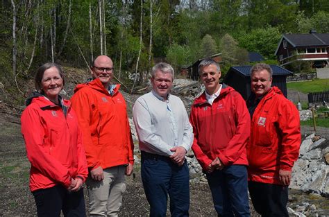 Markerte Flomsikring Med Et Smell S R Fron Kommune