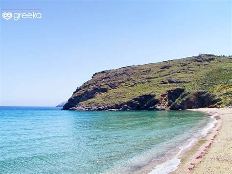 Andros Near Chora Beach Photos Map Greeka