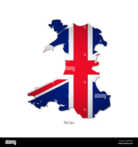 United Kingdom Map Union Jack Stock Vector Images Alamy