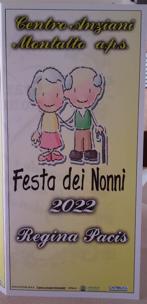 Festa Dei Nonni Centro Anziani Montalto