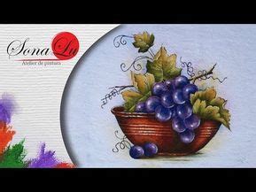 Como Pintar Um Galho De Uvas Folhas Projeto Gratuito A Parreira