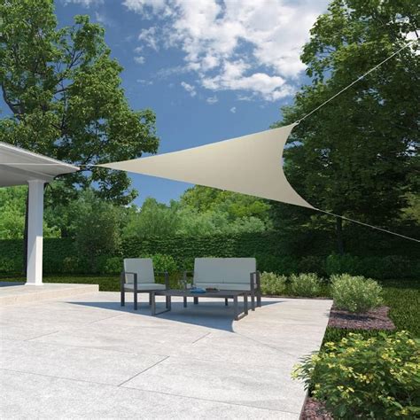 Amazon Coolaroo Shade Sail Triangle Ready To Hang Shade Sail