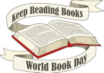 World book day logo Royalty Free Vector Image - VectorStock