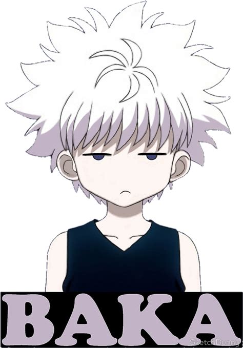 Download Report Abuse Hunter X Hunter Killua Baka Png Image With No