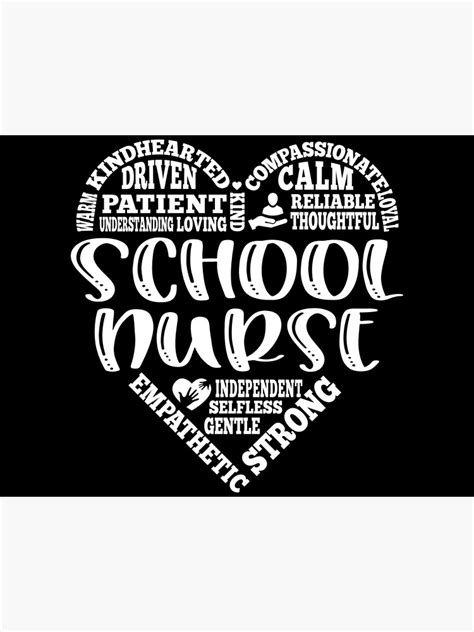 School Nurse Nurse Appreciation Poster For Sale By Brackerdesign