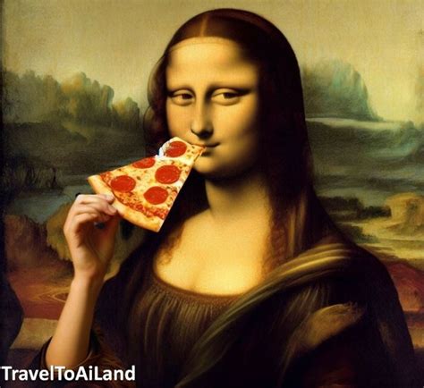 Mona Lisa Moments After The Doodle Pictolic