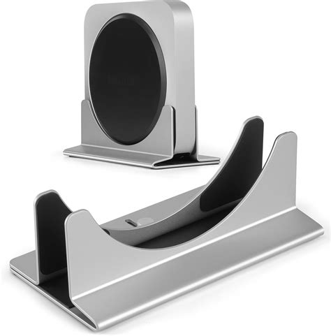 Psitek Soporte Vertical Para Mac Mini Aluminio Soporte De Escritorio