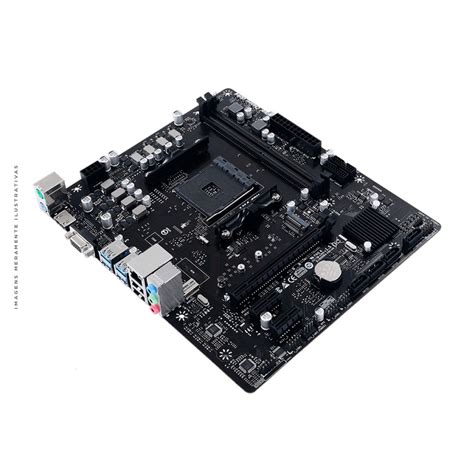 Placa Mãe Biostar DDR4 Chipset B550 AMD AM4 Techno Space