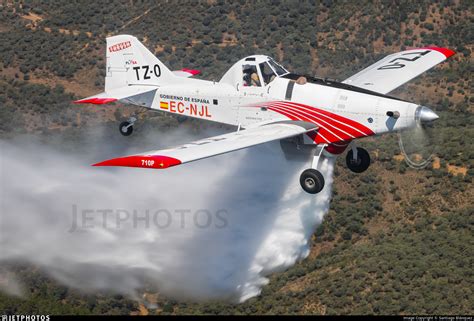 EC NJL Thrush Aircraft Thrush 710P Plysa Santiago Blánquez