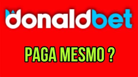 DONALD BET PAGA MESMO CUIDADO DONALD BET É CONFIÁVEL Sabia agora