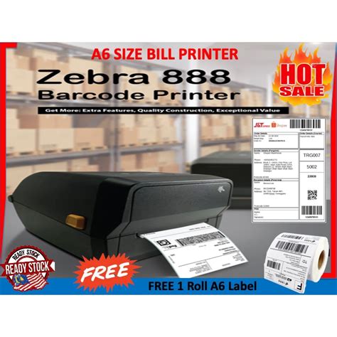 Thermal Label Printer To Print Shopee Lazada Air Waybill Awb