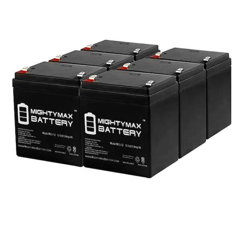 Mighty Max Battery 12v 5ah Sla Battery Replacement For Kung Long Wp5