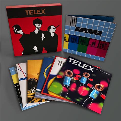 Telex Limited Edition Color Lp Box Set Telex