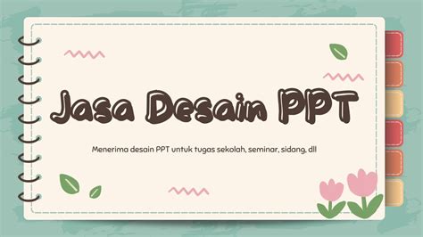 Jasa Desain Presentasi Power Point Ppt Menarik