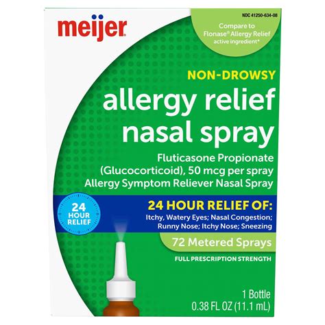 Equate Non Drowsy Fluticasone Propionate Allergy Relief Nasal Spray