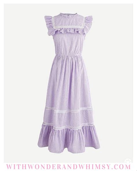 Lavender Purple Spring Dress | Purple spring dresses, Tiered ruffle dress, Spring dress