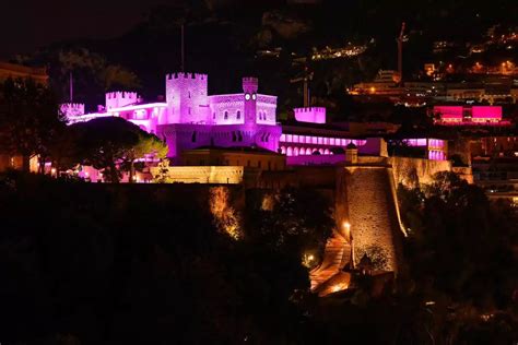 Photos Monacos Iconic Monuments Go Pink For Breast Cancer Awareness