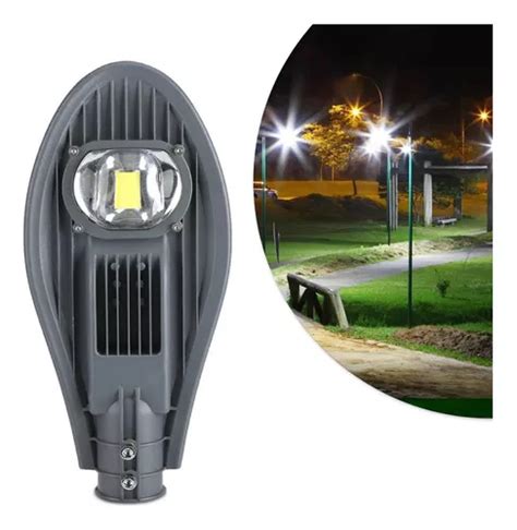 Lámpara reflectora de 50 W poste público LED pétalo carcasa color