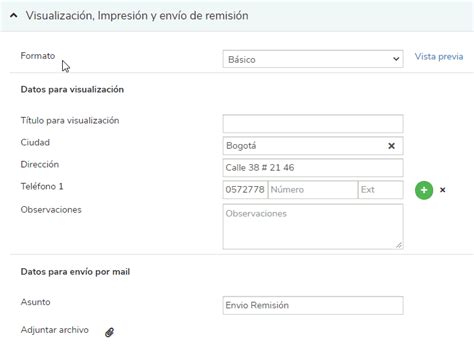 Configuraci N De Remisiones Portal De Clientes Siigo Software