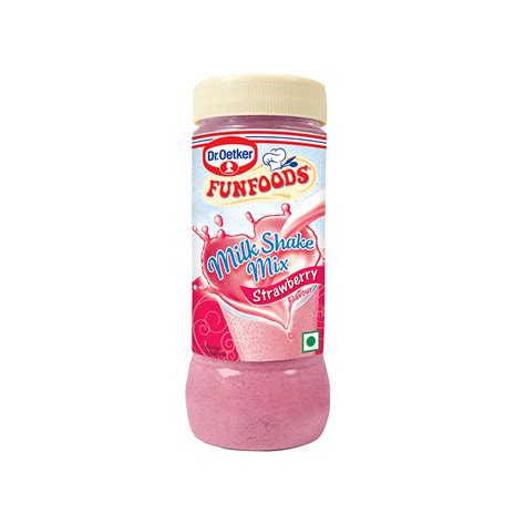 Dr Oetker Funfoods Mix Strawberry Milkshake Price Buy Online At