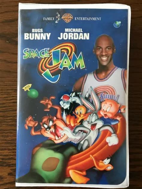 Vintage Space Jam Vhs 1996 Michael Jordan And Bugs Bunny £10 02