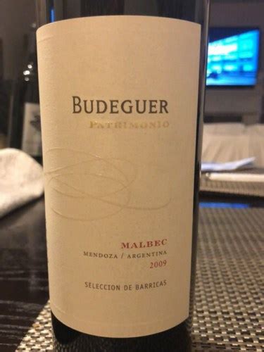 Bodegas Budeguer Patrimonio Seleccion De Barricas Malbec Vivino Us