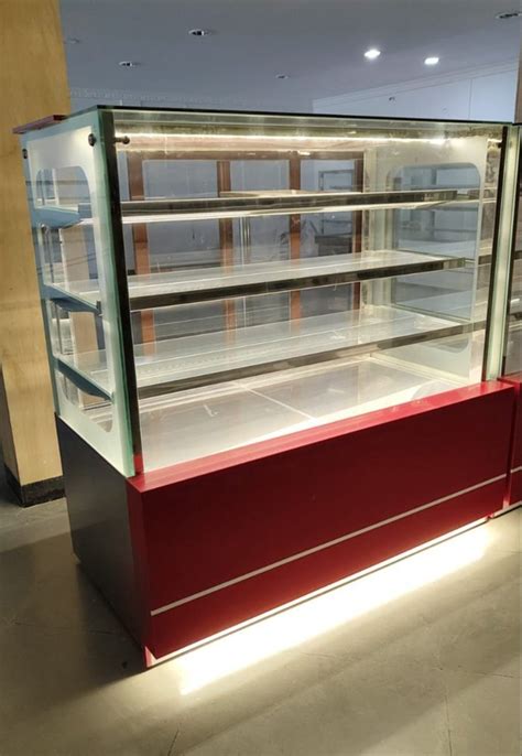 Stainless Steel And Mild Steel Hot And Cold Bakery Display Counter At Rs