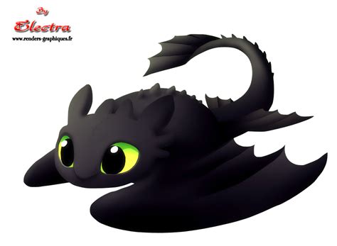 Render Chibi Bebe Krokmou Dragons Dreamwork Electra Autres Dessins