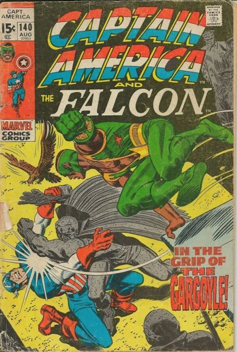 Captain America 140 ORIGINAL Vintage 1971 Marvel Comics Falcon