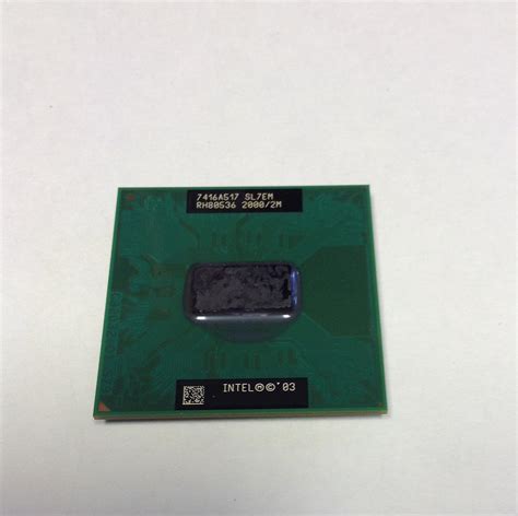 Intel Pentium M755 Centrino 2 0ghz 400fsb Processor P N Sl7em Electronics