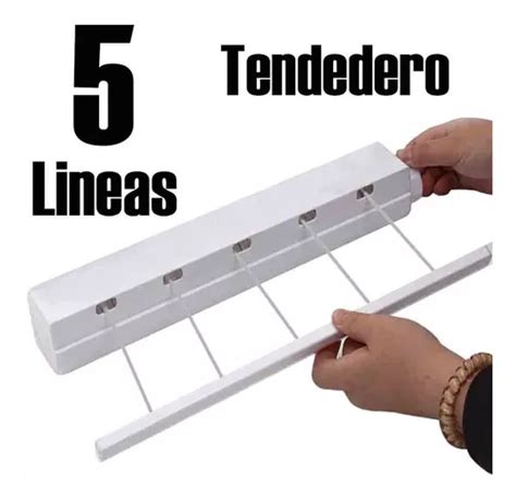 Tendedero Retr Ctil L Neas Plegable Interior Y Exterior Mercadolibre