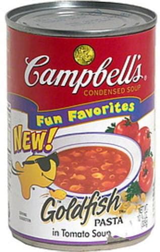 Campbells Goldfish Pasta In Tomato Soup Condensed Soup Oz