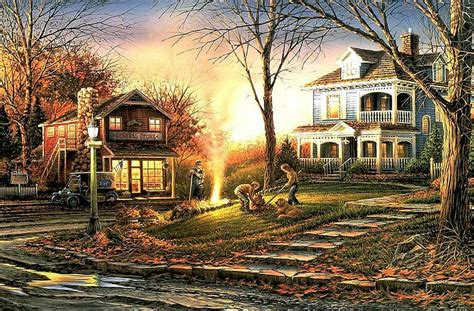 Terry Redlin Aroma Of Fall Painting Art House Terry Redlin Hd