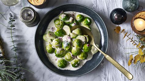 Creamy Brussels Sprouts Recipe Bbc Food