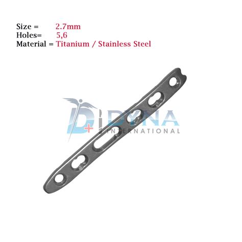 2 7mm Locking Dorsal Distal Radius Straight Plate Dynaintlshop