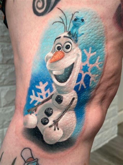 Olaf And Bruni Frozen Tattoo Frozen Tattoo Tattoos Print Tattoos