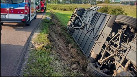 Terespol Wypadek Autobusu Z Bia Orusi Niemal Poszkodowanych