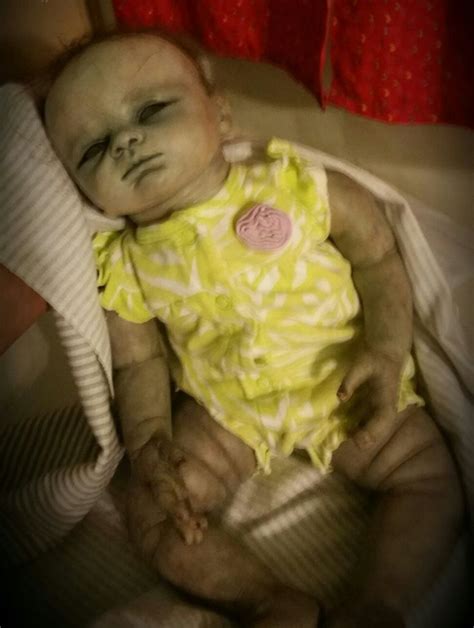 Irysse reborn Zombie baby doll. Listed on etsy. MiserableMisfitsReborns Zombie, Baby Dolls, Etsy ...