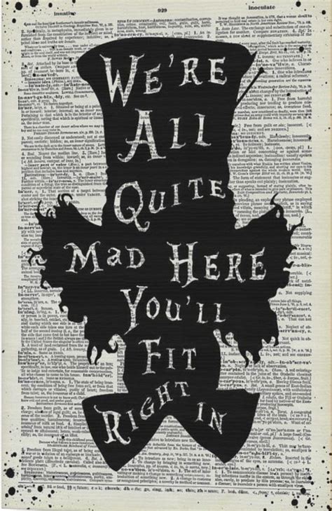 Alice In Wonderland Wall Decal Quote Vinyl Sticker Decals Etsy Artofit