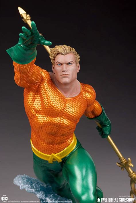 Sixth Scale Statue Aquaman Dc Comics Maquette By Tweeterhead