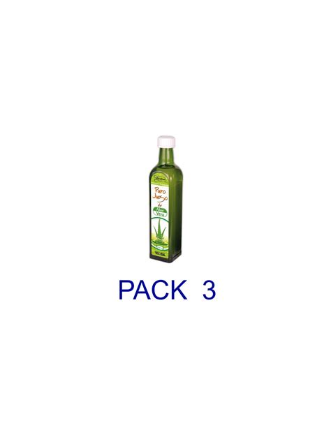 Tongil Pack 3 Vitaloe Puro Jugo De Aloe Vera 500 Ml