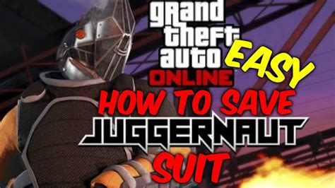 Gta Online How To Get Juggernaut Suit In Freemode Easy Youtube