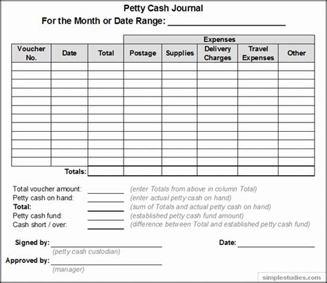 Cash Disbursement Journal Template Excel Fresh Petty Cash Log