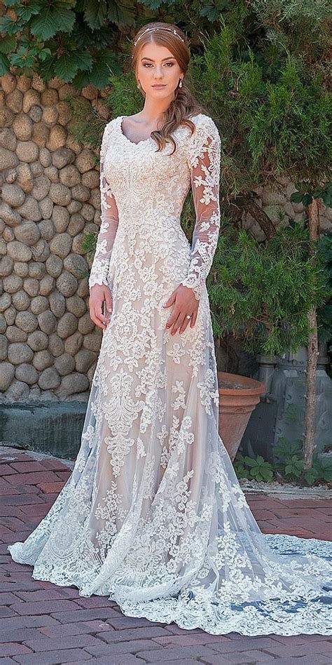 Mon Cheri Modest Wedding Dresses To Look Grate Wedding Dresses Guide