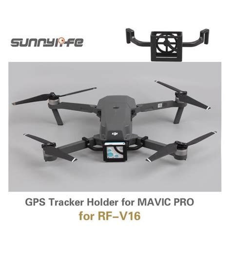 Dji Mavic Pro Drone Için Rf V16 Gps Tracker Tutucu Destek Braketi