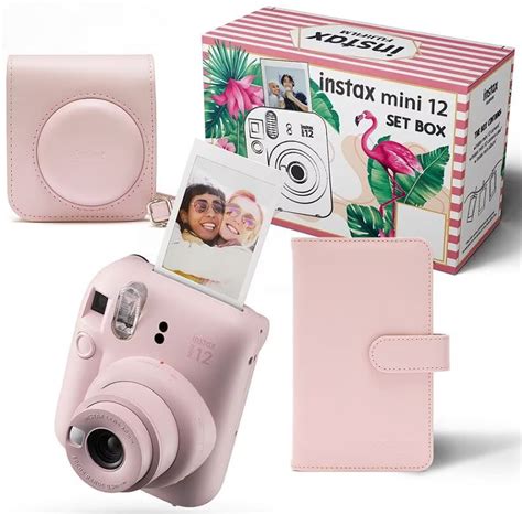 Aparat Natychmiastowy Fujifilm Instax Mini Set Box Album Etui