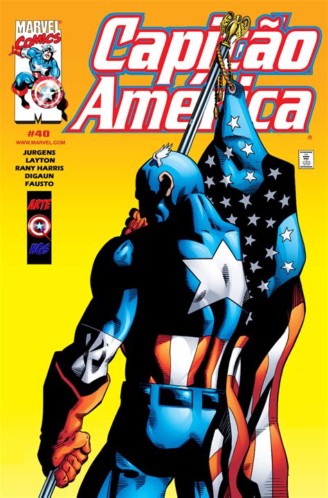 Hq Captain America - Capitão América #40 Vol 3 HQ Inédita no Brasil!! | Arte HQs