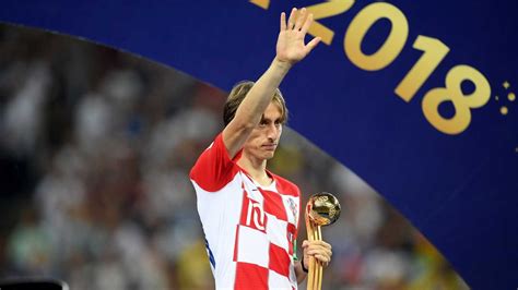 Croata Modric é Eleito O Melhor Jogador Da Copa Do Mundo Da Rússia Se