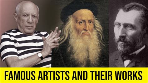 Art History: Famous Artists In History And Their Works #ArtHistory – Go IT