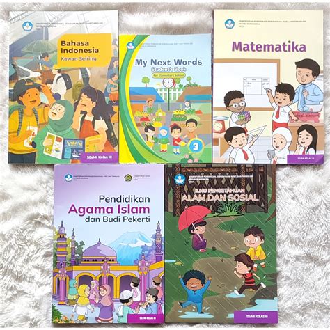 Jual Buku Paket Siswa Sd Kelas Kurikulum Merdeka Kemendikbut Ristek